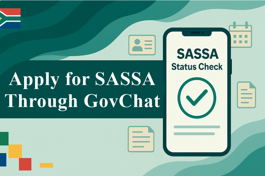 Apply for SASSA Grant on GovChat